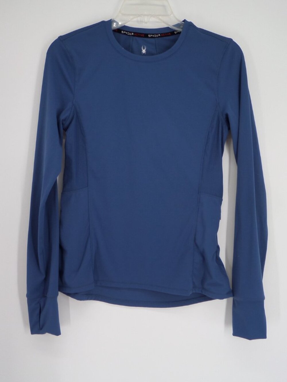 Spyder Active Women's Long Sleeve Tee  Blue Color  Top Size XL